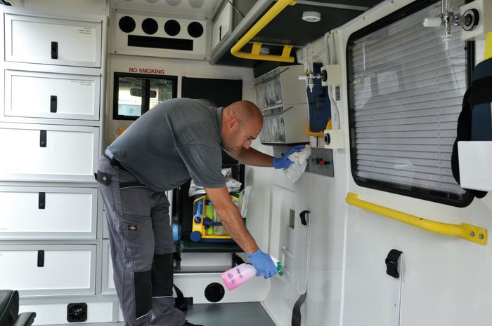 Ambulance Deep Cleaning